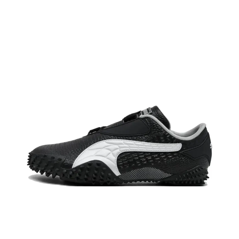 A$AP ROCKY совместный модель X PUMA Mostro Slip Resistant Abrasion Resistant Низкий Топ Casual Унисекс Черный Серебряный