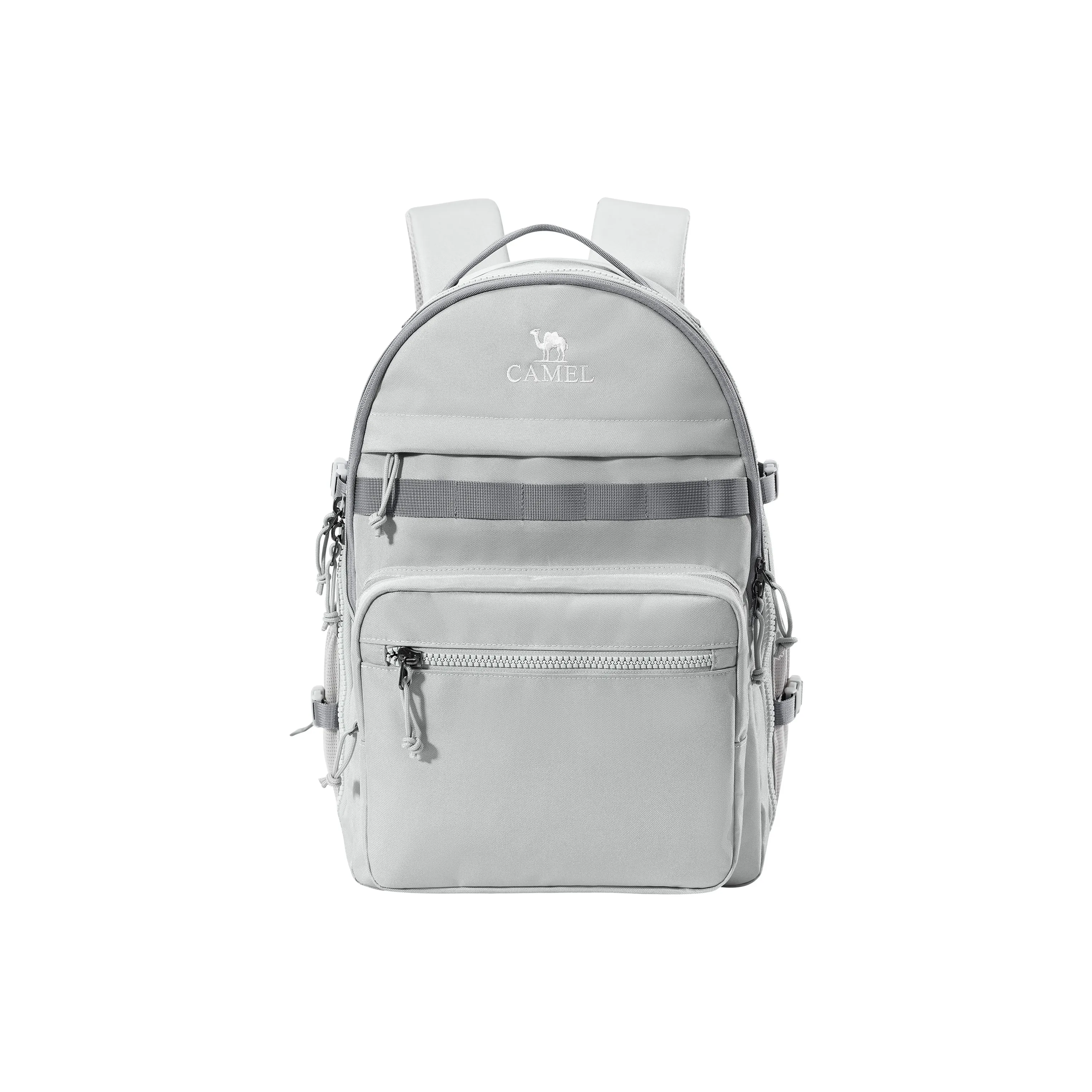 CAMEL Полиэстер Рюкзак Средний Унисекс Натуральный Серый Ночной Черный