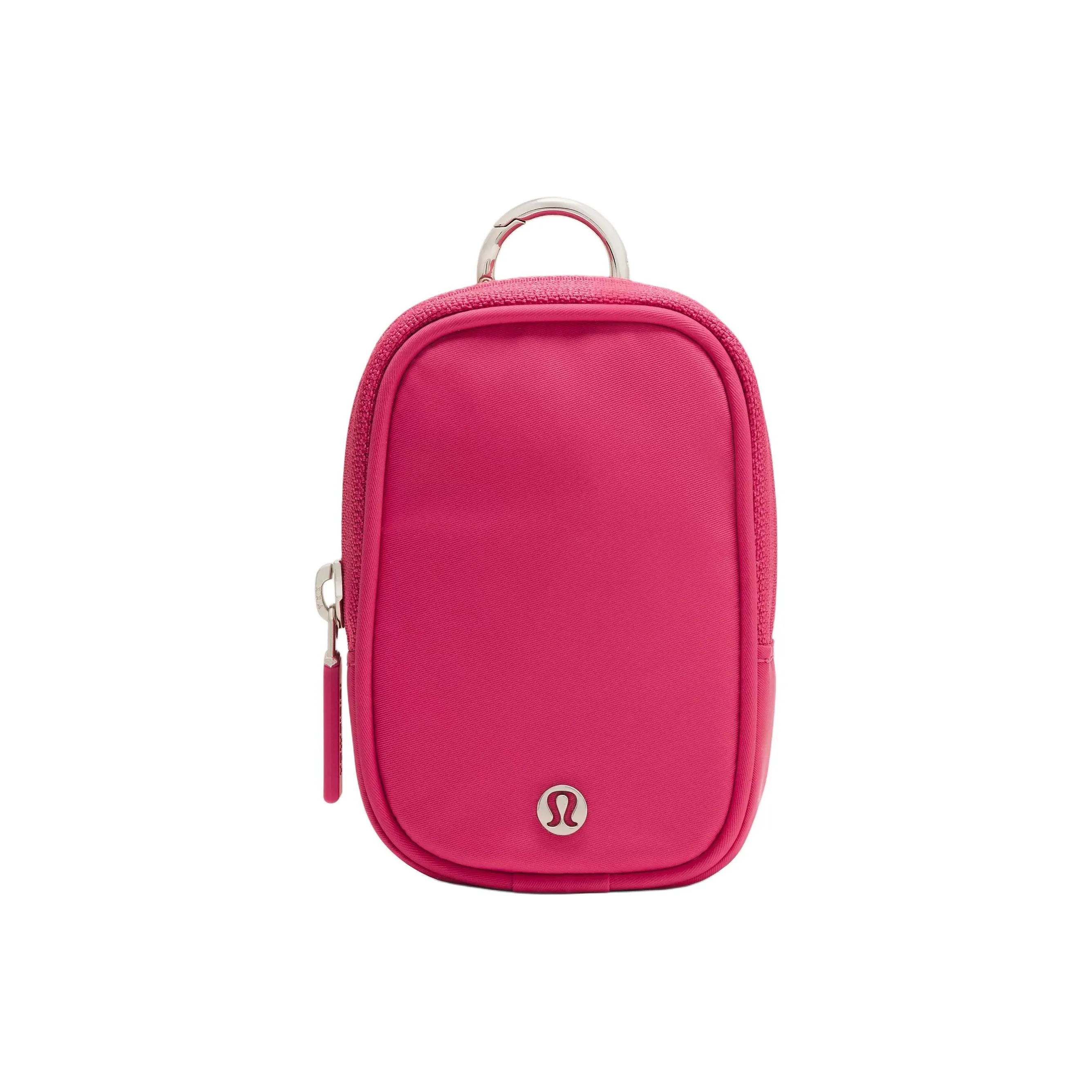 lululemon Нейлон Монета Кошелек Нано Женские Малиновый Красный