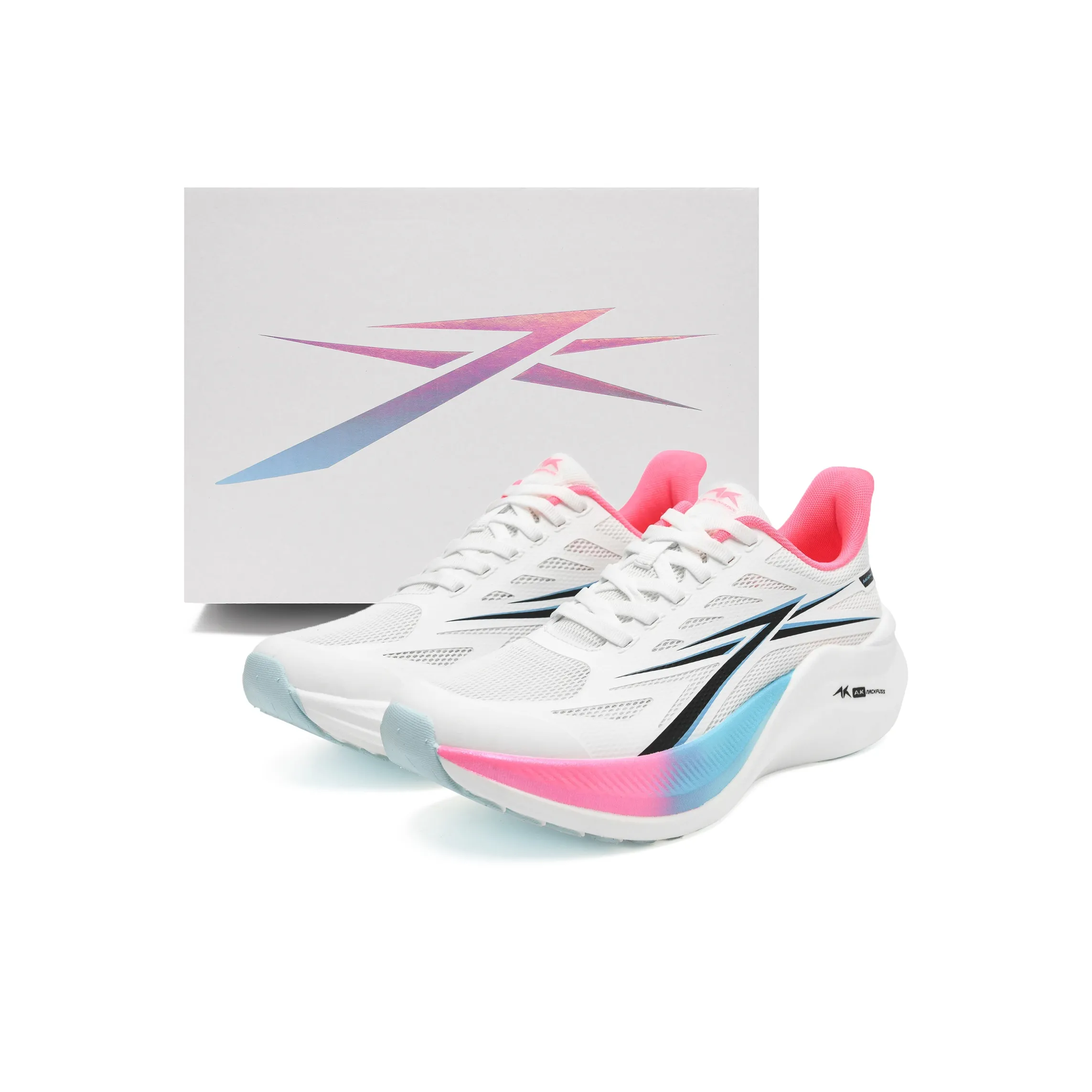 A.Knackfuss Slip-resistant и дышащий низкий топ детские беговые кроссовки Sakura Dream Blue Tone Подростки