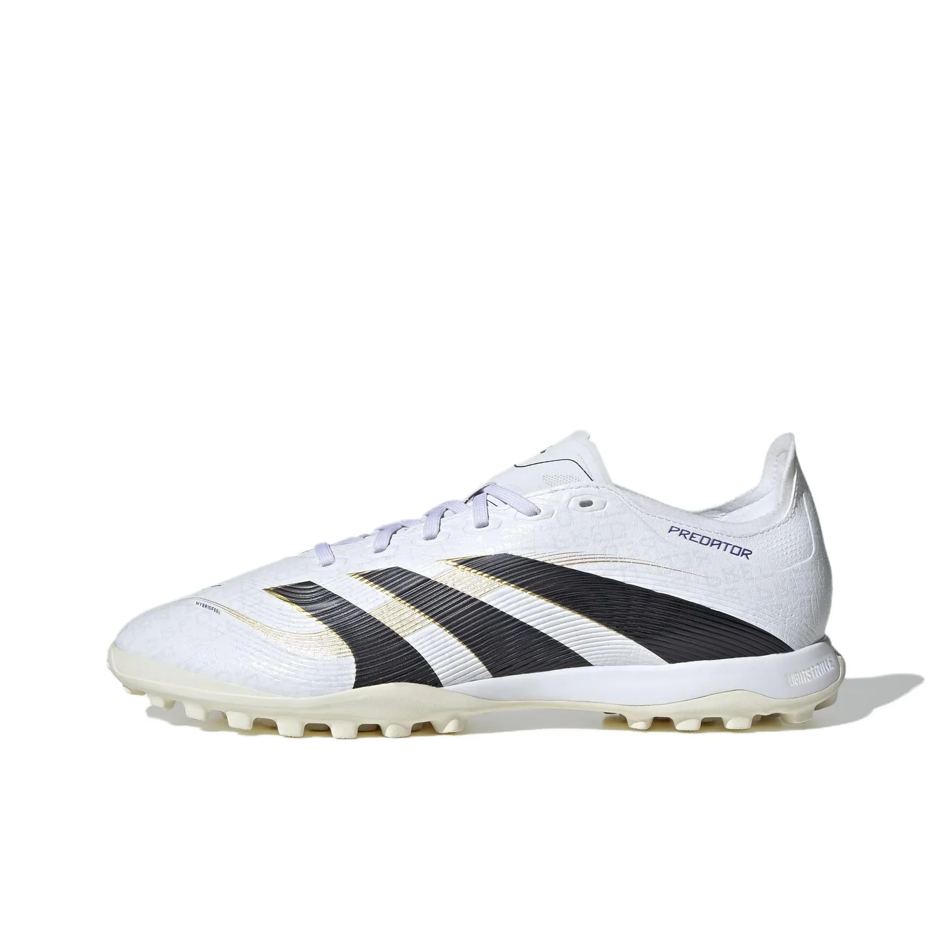 Adidas PREDATOR LEAGUE Soccer Shoes Unisex Low Top White/Black/Gold