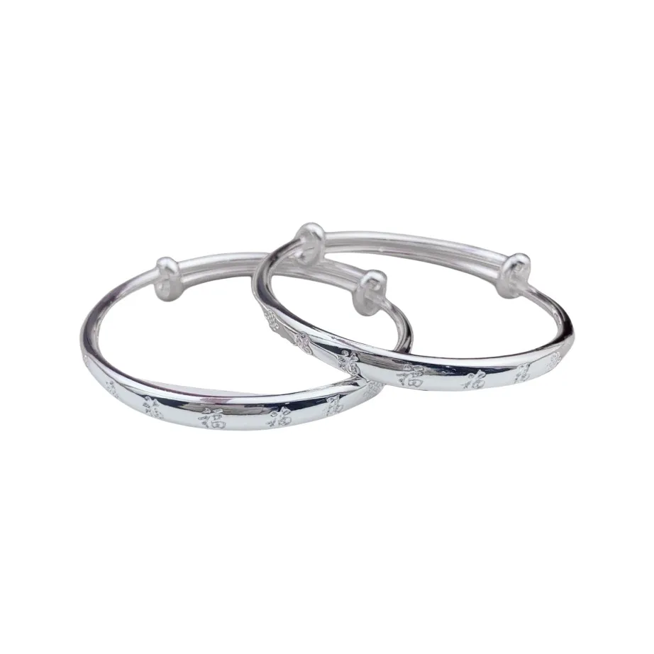 Phoenix Temple Jewelry 999 Fine Silver Sterling Silver Bracelets Kids'
