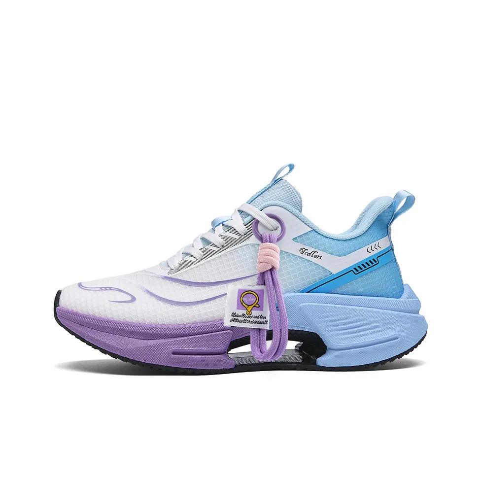 TCELLARS Амортизаторы Легкие Отскок Устойчивые к износу Увеличение Высоты Низкие Кроссовки для Бега Унисекс