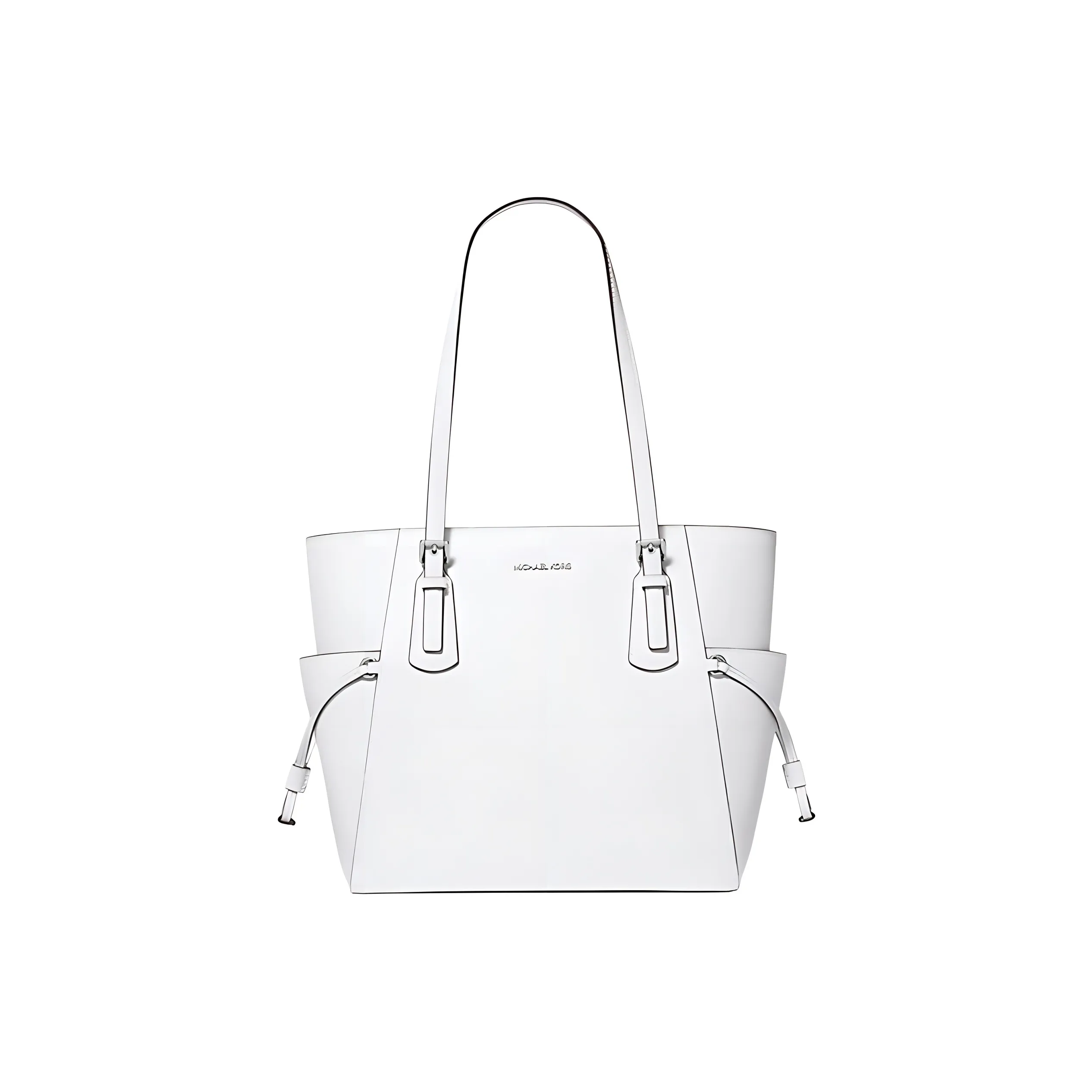 MICHAEL KORS Voyager Кожа Сумка через плечо Большая Женская Белая