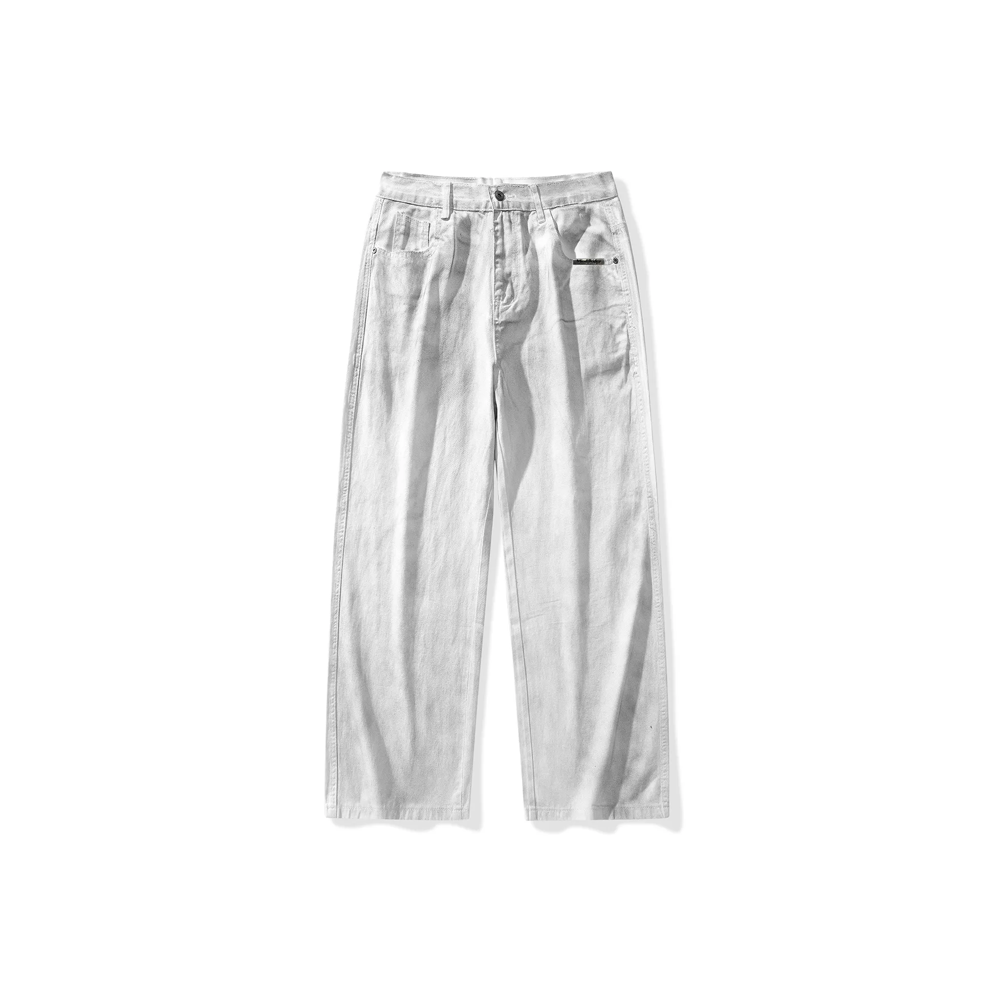 MindBridge Белые Унисекс Джинсы