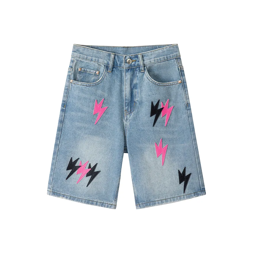 Белый медведь Унисекс Джинсовые шорты