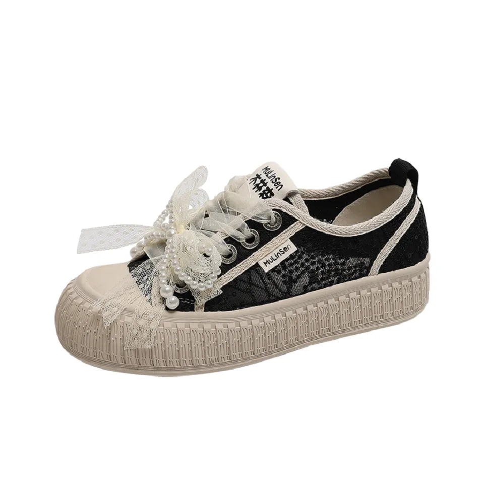 Mulinsen Эспадрильи устойчивые к истиранию легкие дышащие низкие кроссовки для скейтбординга женские