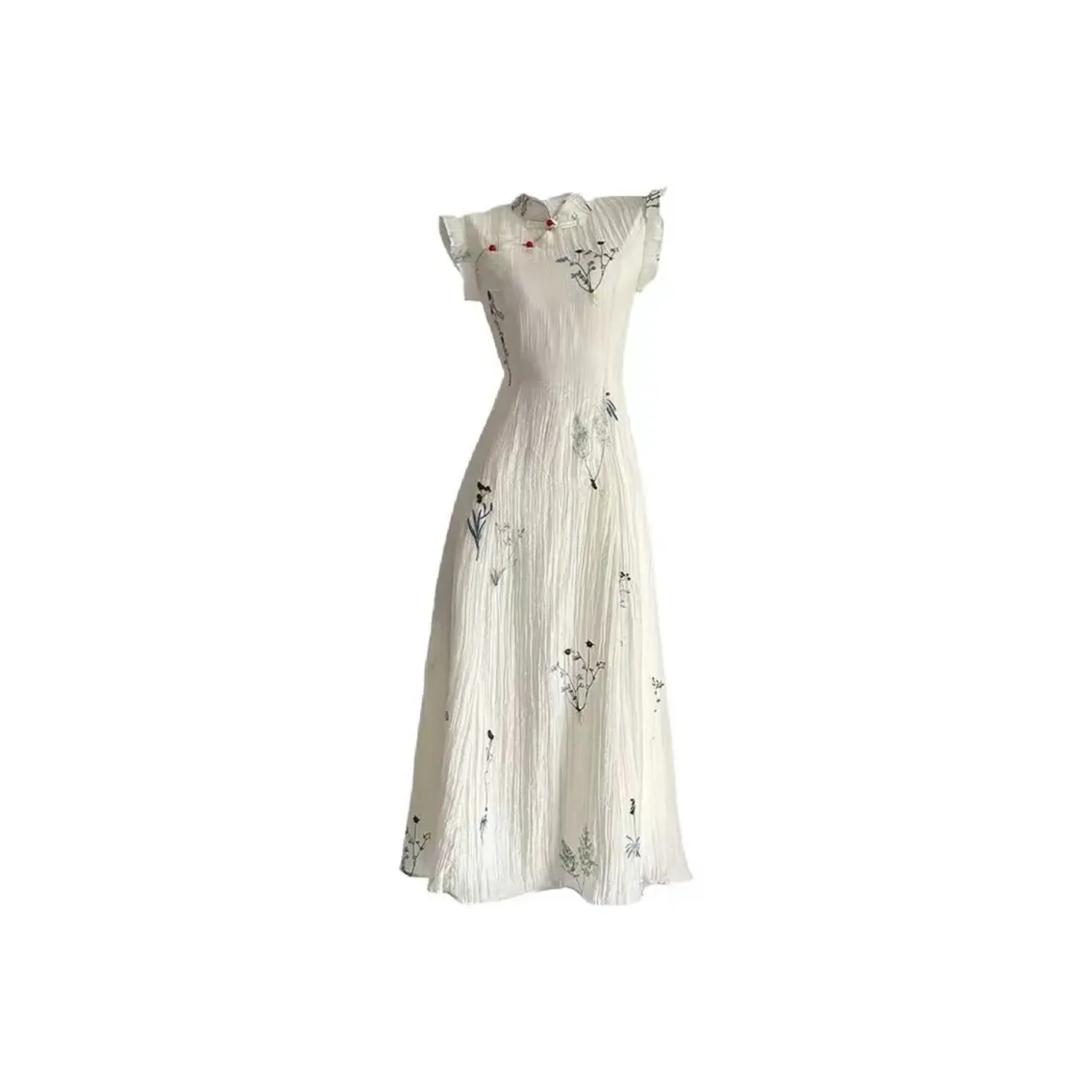 PZGE Абрикосовый Белый с Кружево Вверх On Обхват талии Женские Платья без рукавов