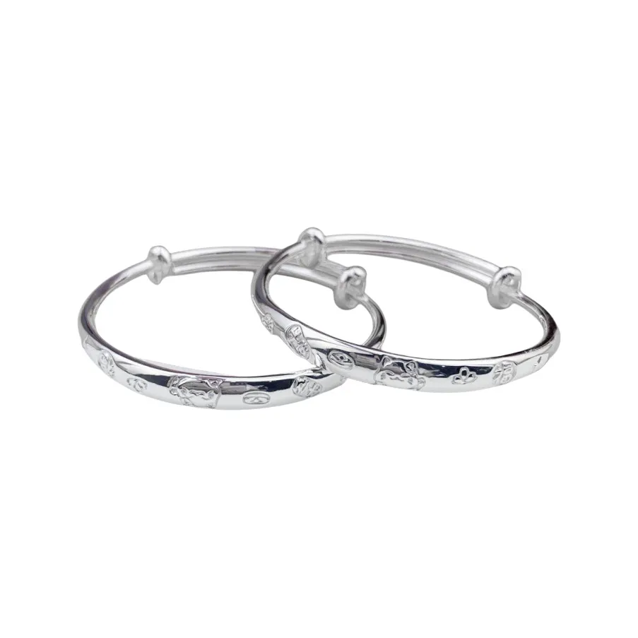 Phoenix Temple Jewelry 999 Fine Silver Sterling Silver Bracelets Kids'