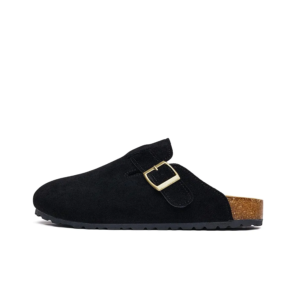 MEXICAN Резиновая подошва устойчивая к истиранию домашние тапочки унисекс черный