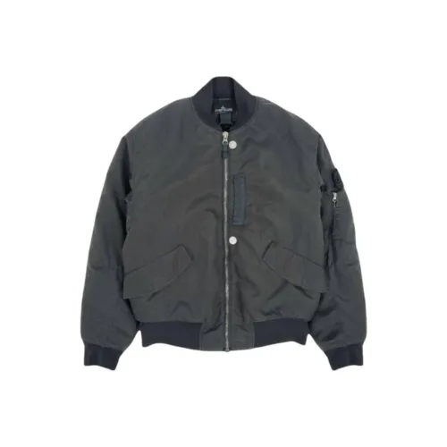 STONE ISLAND Угольно-серый Мужские Куртки