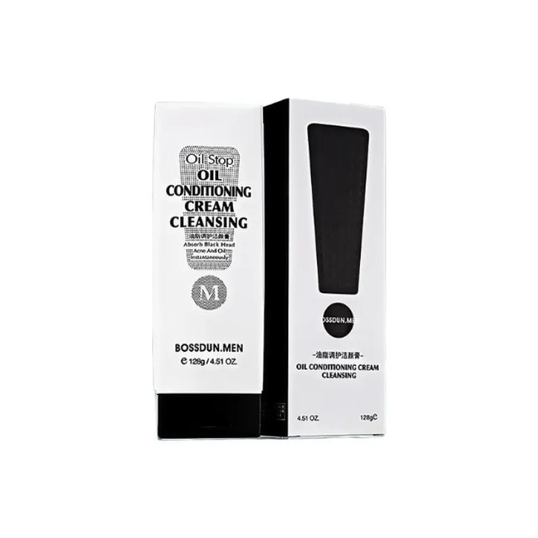 Bossdun Мужское средство для контроля жирности кожи очищающее молоко чистка