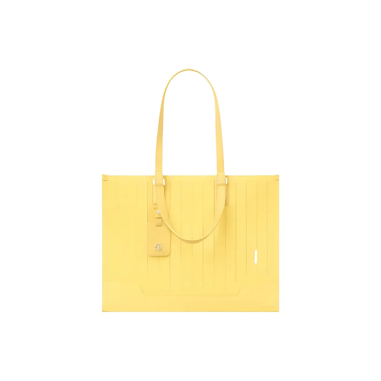 RIMOWA Never Still Grain Leather Tote Bag, Shopping Bag, Handbag Tubas Unisex Yellow