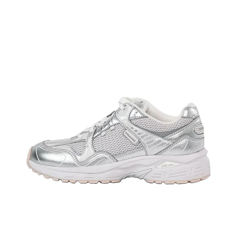 COACH C301 Sneaker Low Top Casual Shoes Women's Silver