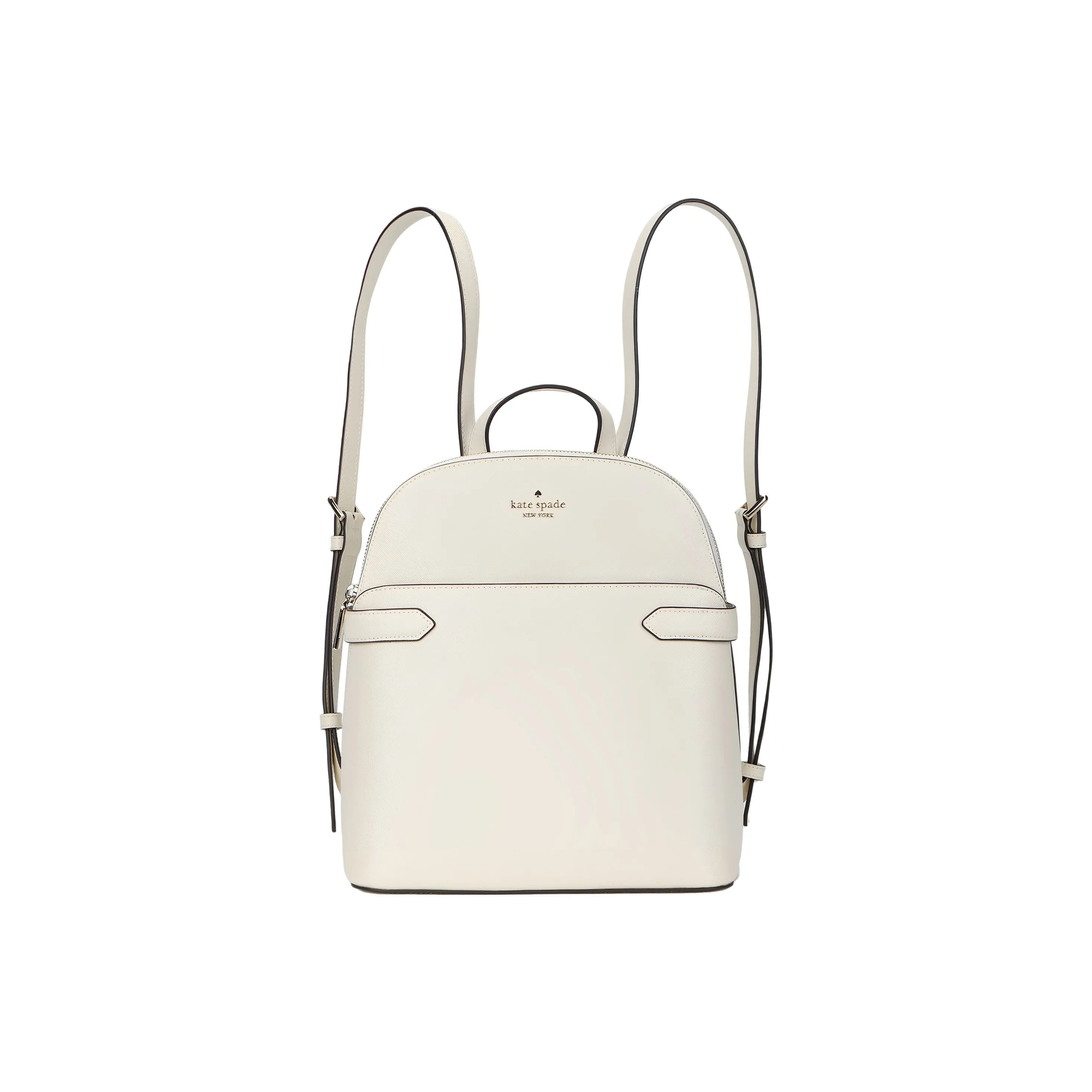 Kate Spade Staci Saffiano Leather Backpack Women's Egg White Pastry Crust