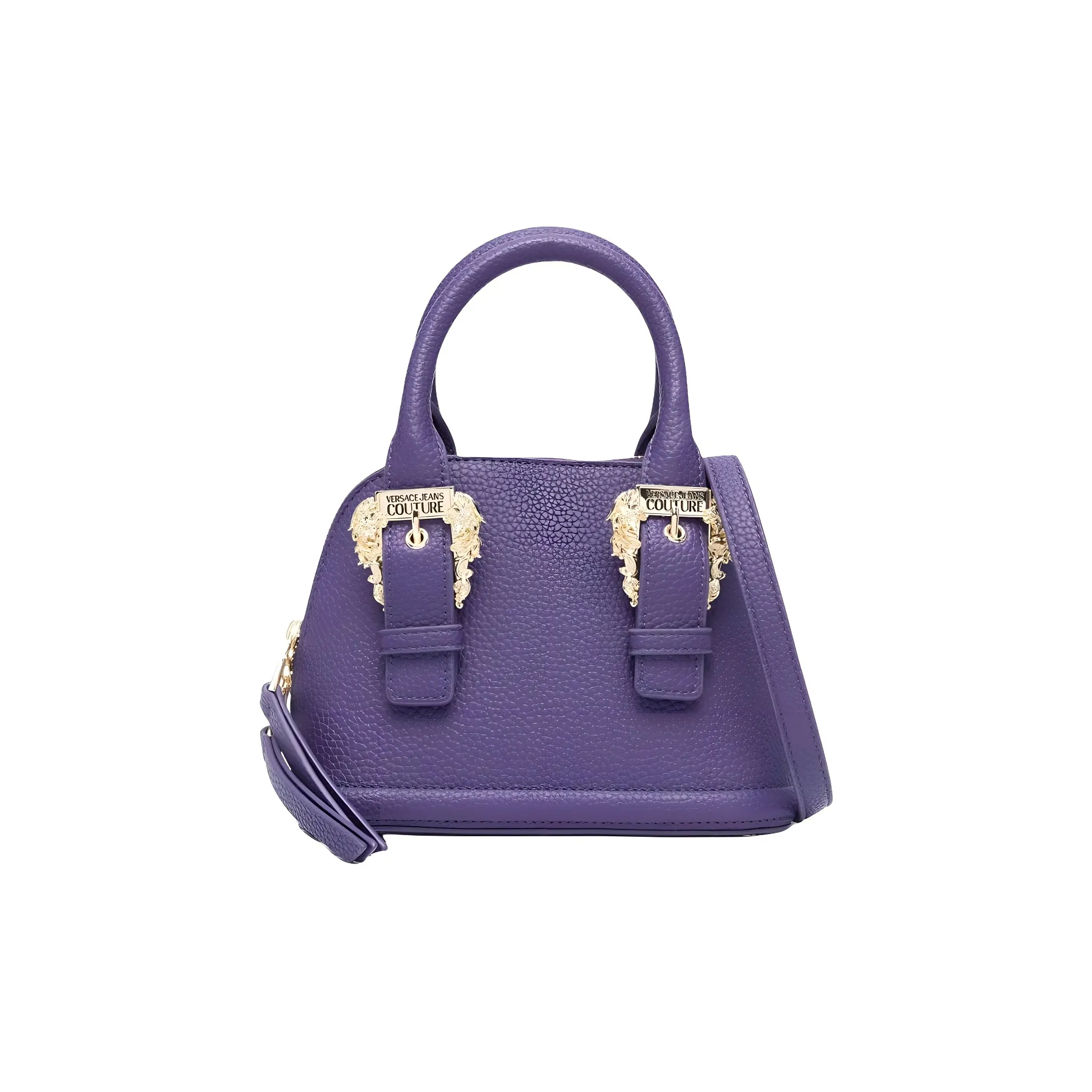 VERSACE JEANS COUTURE Polyester Shoulder Bag, Crossbody Bag, Handbag Women's Grape Purple