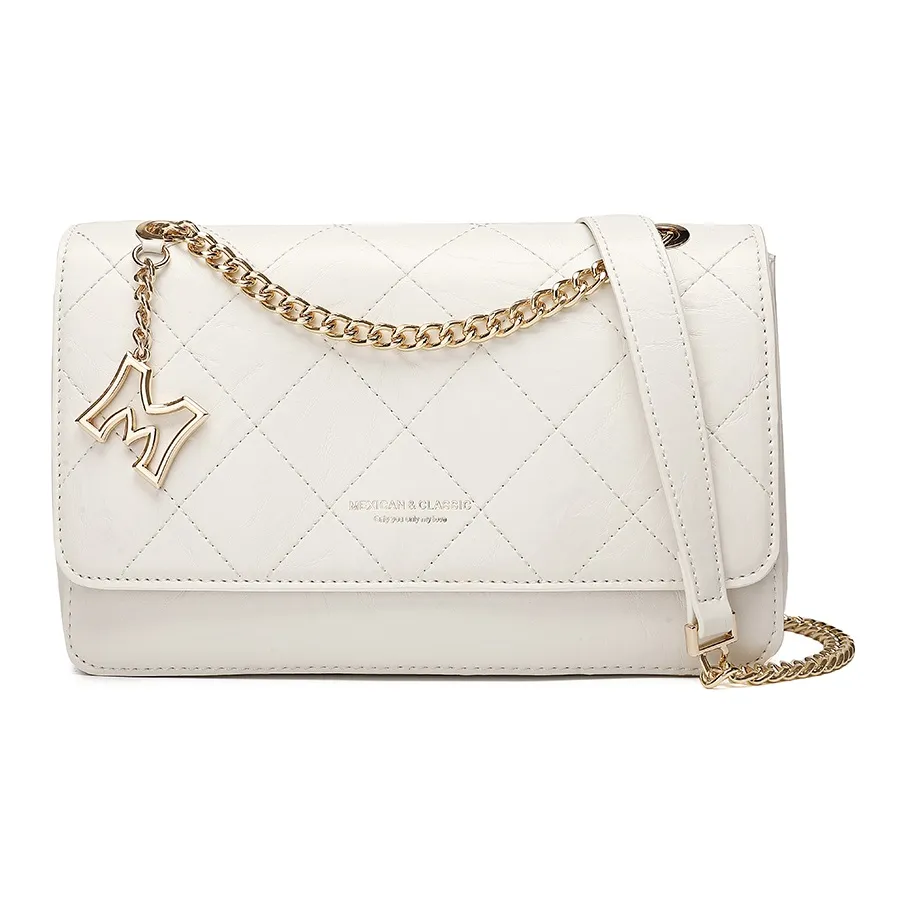 MEXICAN ПУ (полиуретан) Подмышечный Сумка через плечо Стандартная Женская Белая Черная