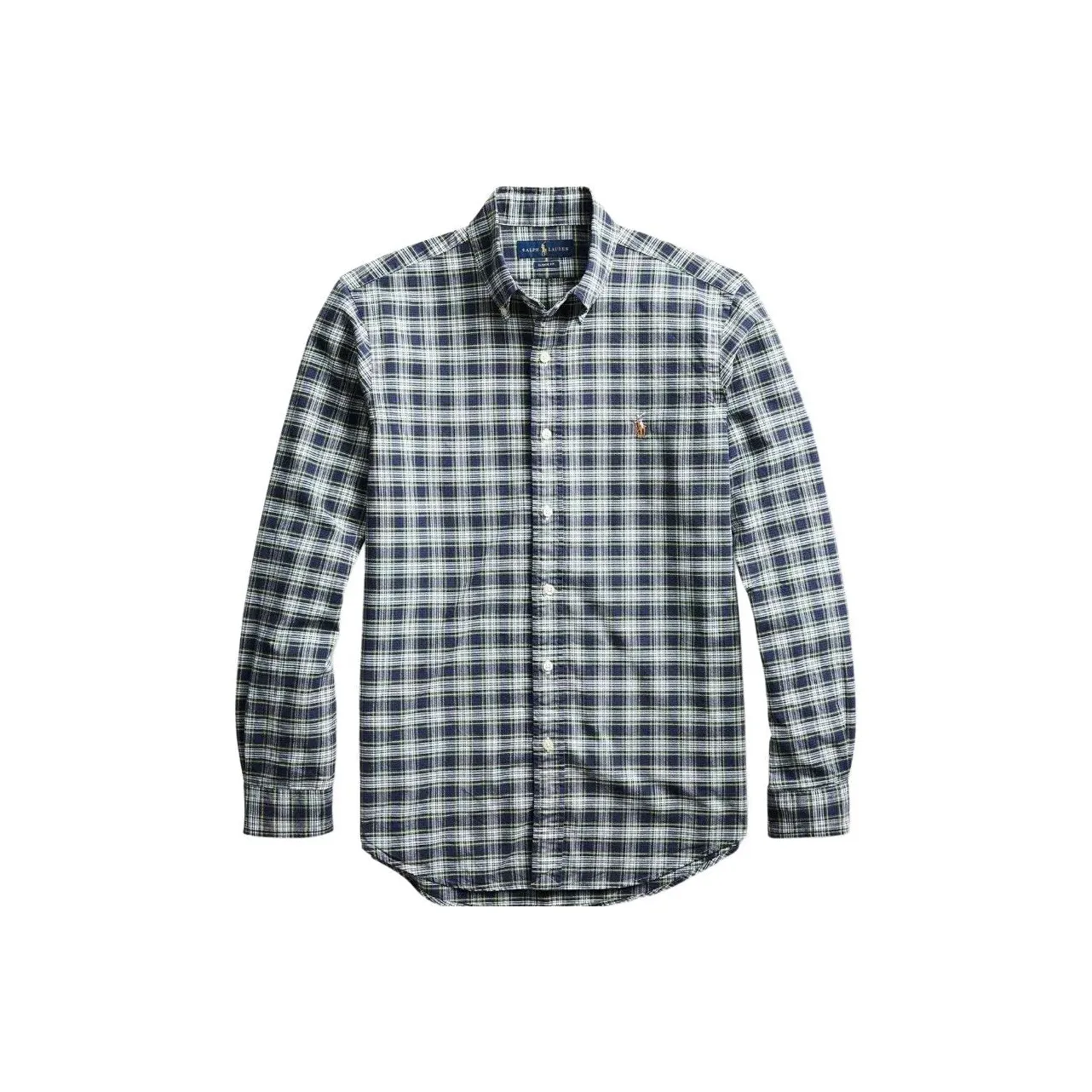 Polo Ralph Lauren SS24 Рубашка Мужская Морской Синий