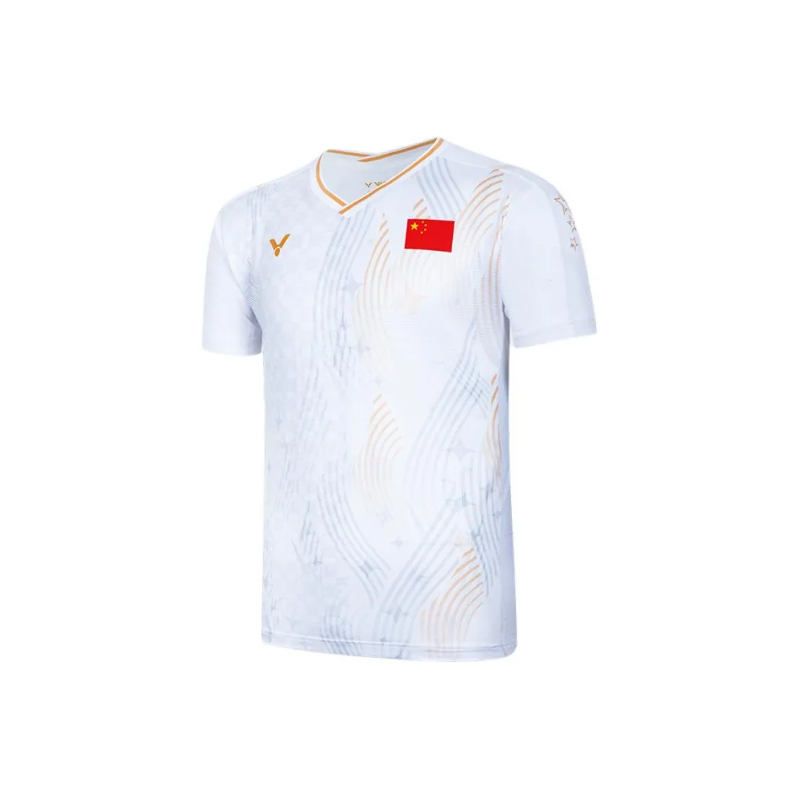 VICTOR Отбеленные Унисекс Футболки