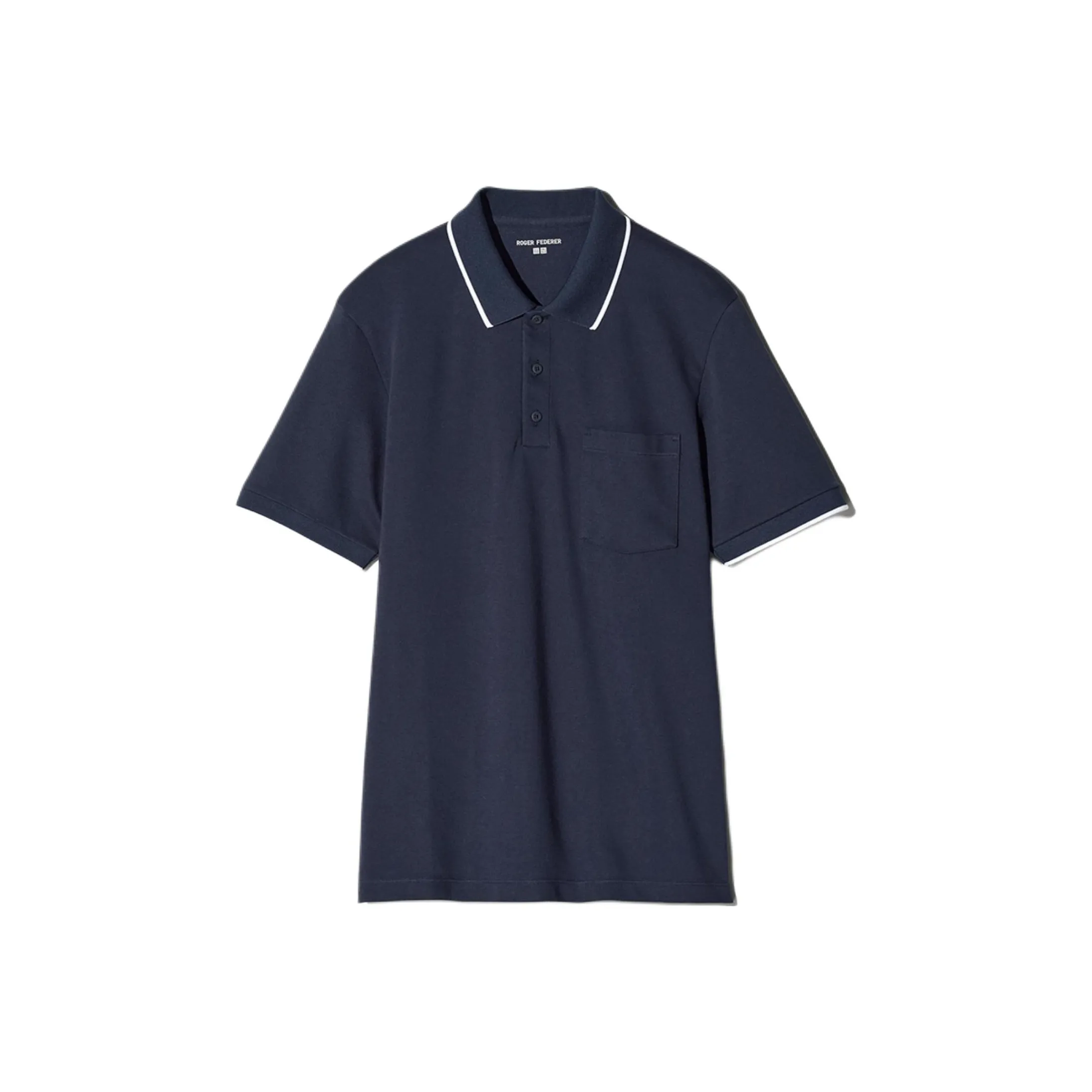 UNIQLO Polo Shirts Unisex Navy Blue