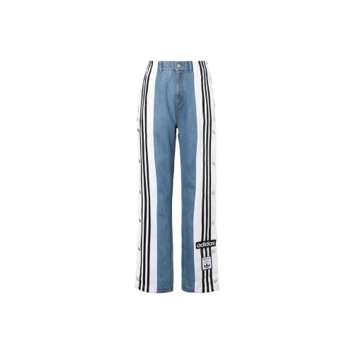 adidas originals Синие Женские Джинсы