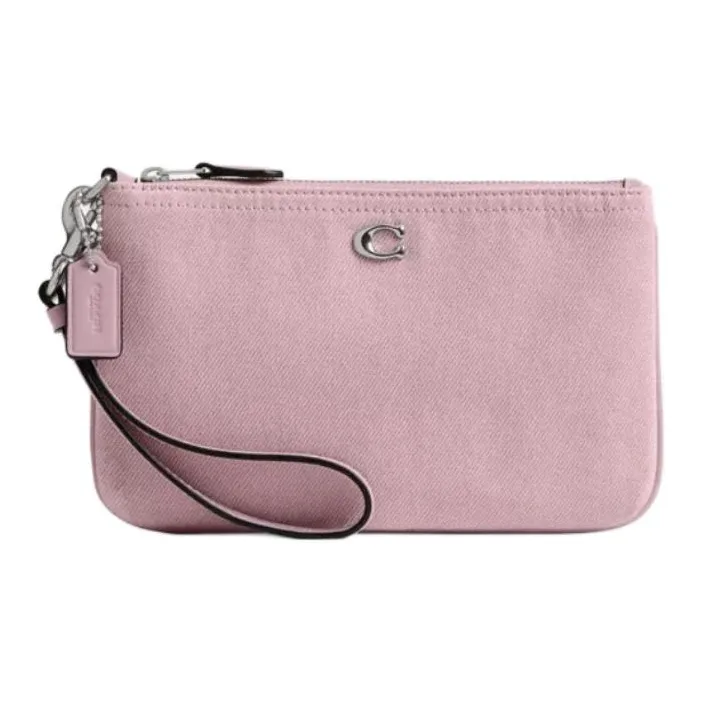 COACH Essential Кожа Кошелек Маленький Женский Розовый