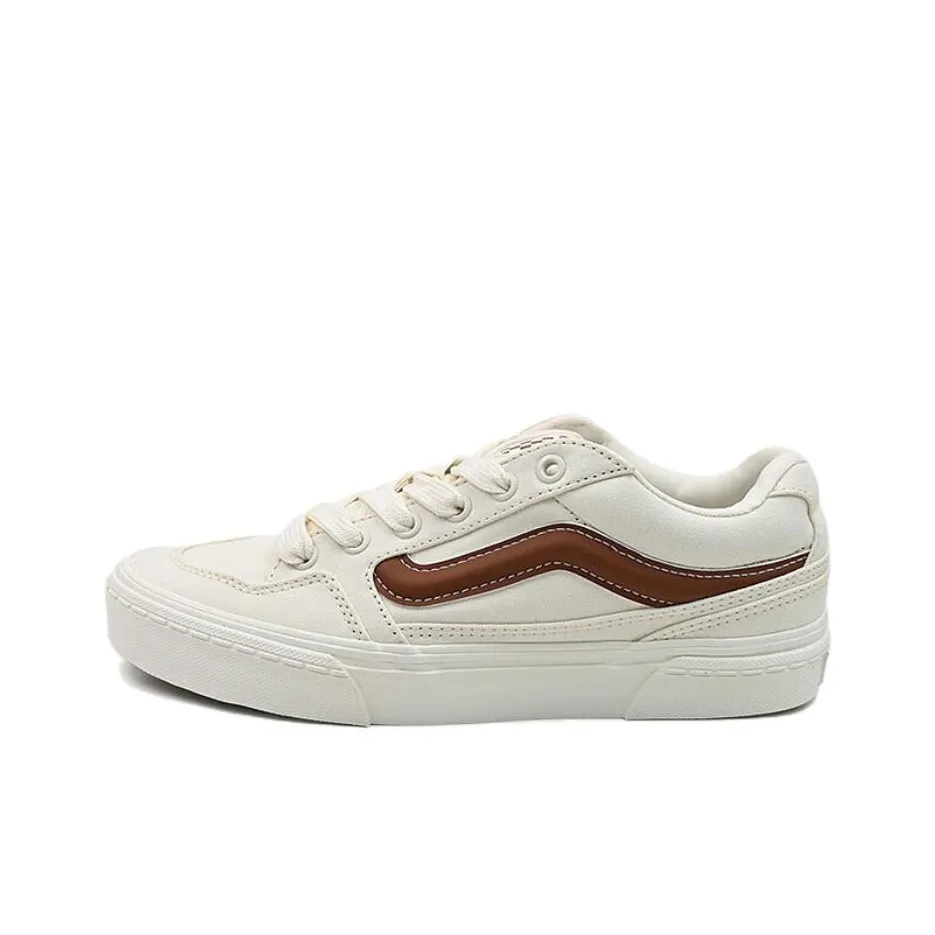 VANS Caldrone Low Топ Скейтборд Кроссовки Мужские Бежевые