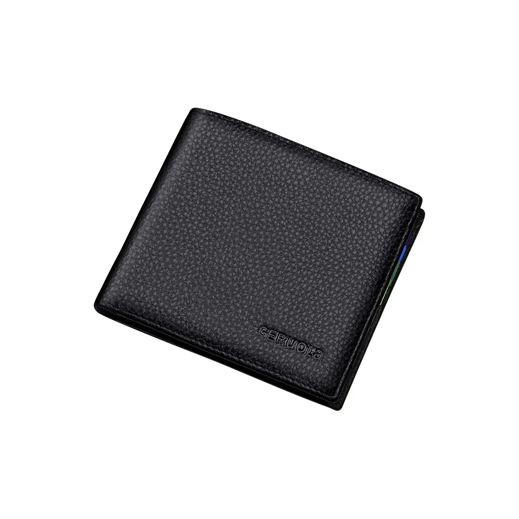 Gorora Кошелек из коровьей кожи мужской многоцветный