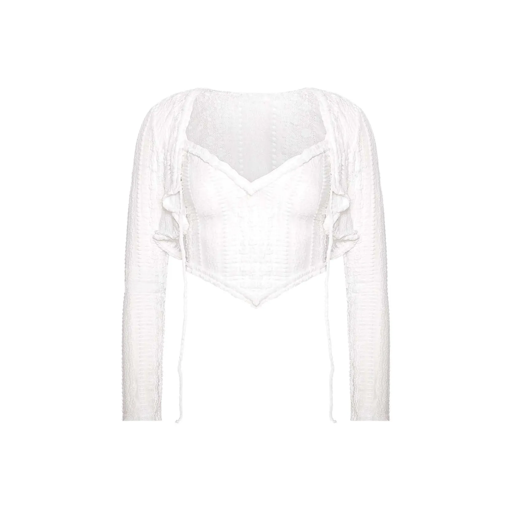 Tiger Mist SOPHA TWO PIECE TOP Casual Suit Women's White