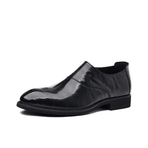 Kaltendin Мужские повседневные туфли Low Top Черные для мужчин