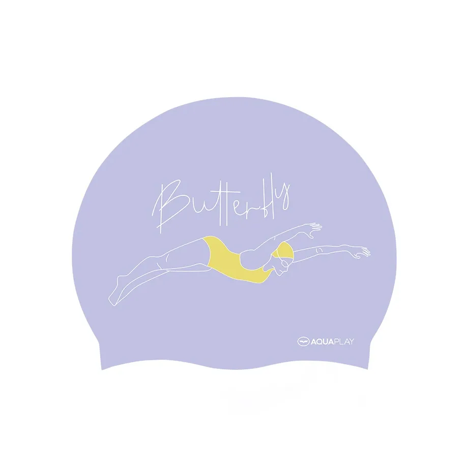 AQUAPLAY Swimming Caps Unisex Lavender