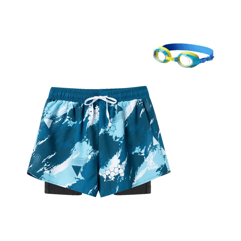 PEAK Свободный крой Детский купальник Летний Подростки Комплект из 2 предметов