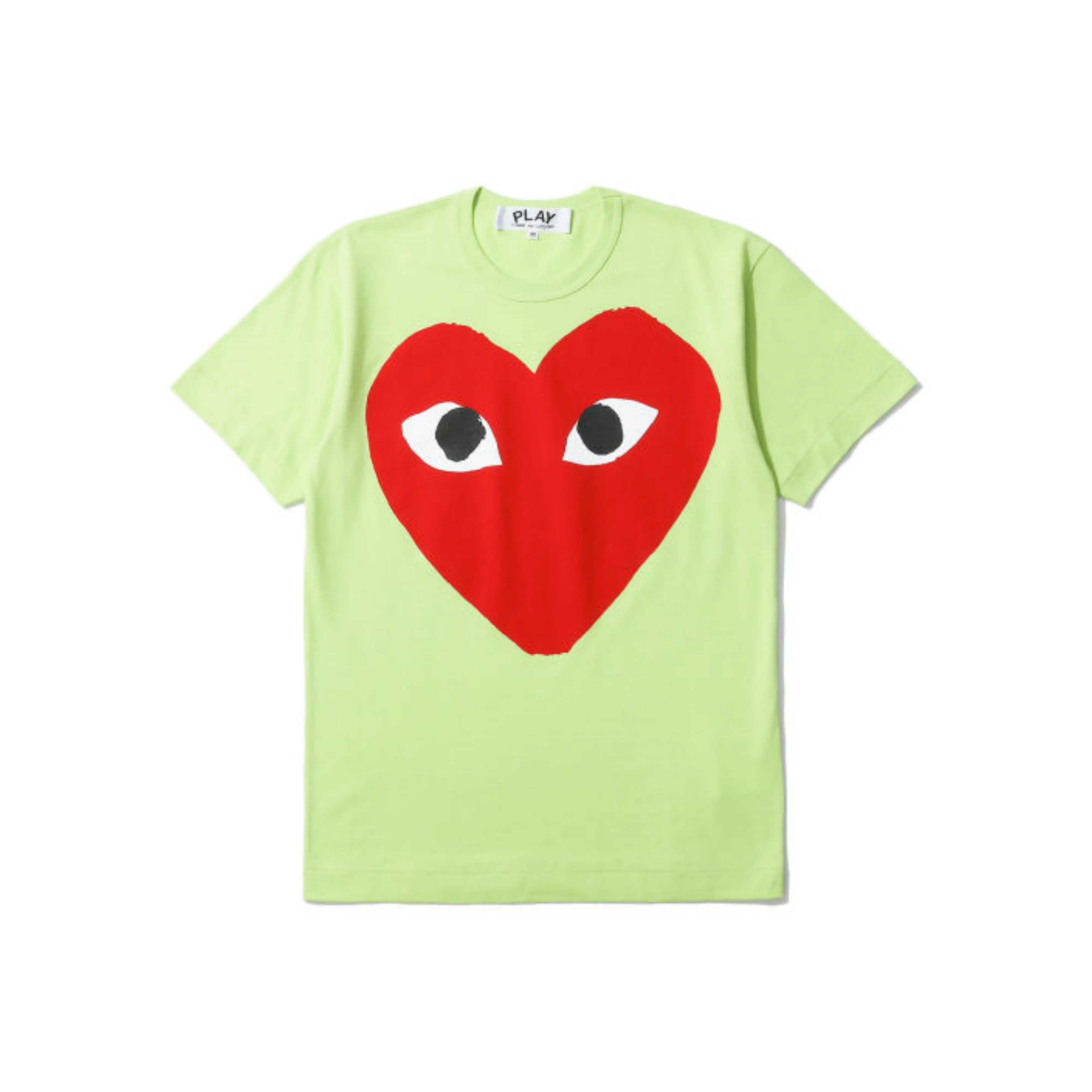 CDG Play Зеленый Мужской T-Рубашки