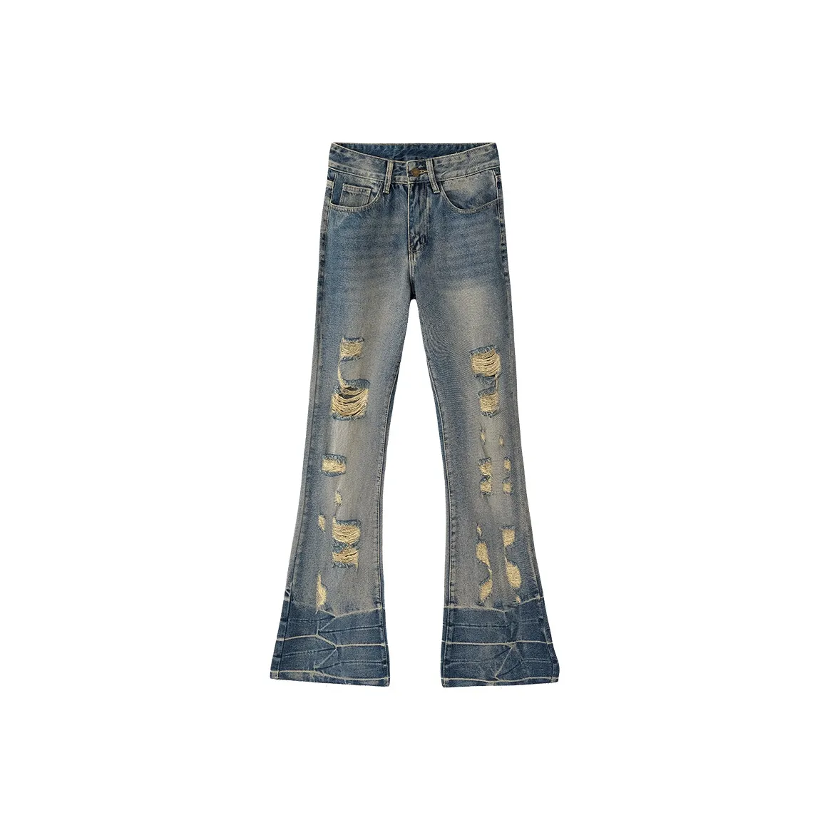 OKUS Синие Унисекс Джинсы