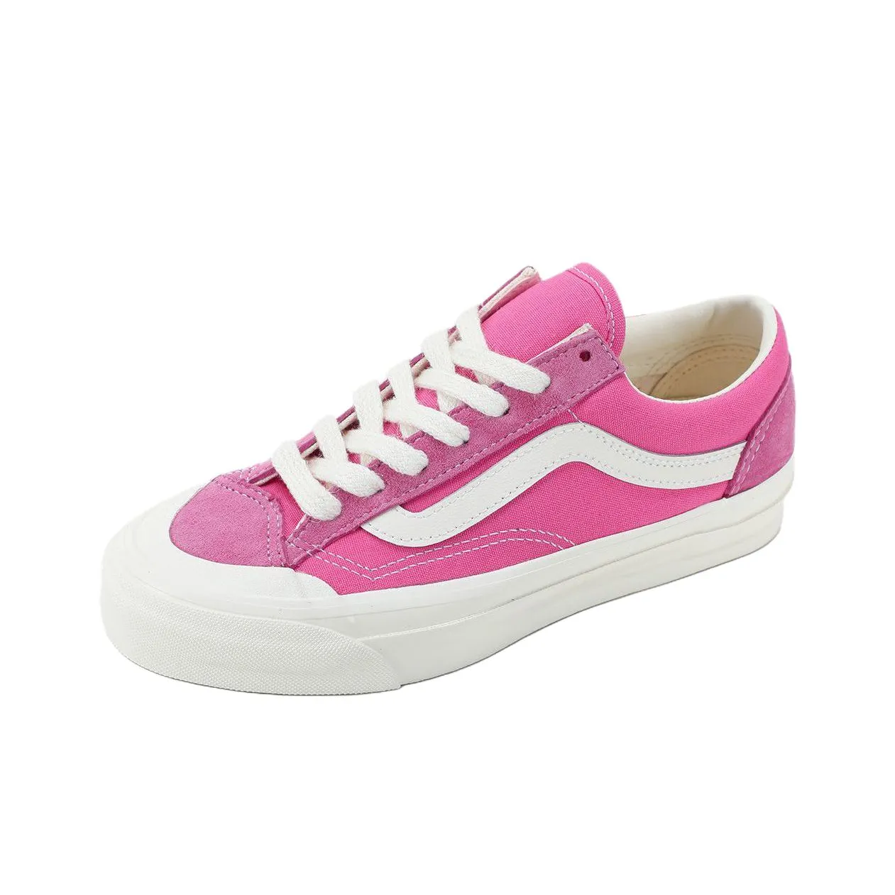 Vans Old Skool Reissue 136 Low Top Skateboard Shoes Unisex Pink