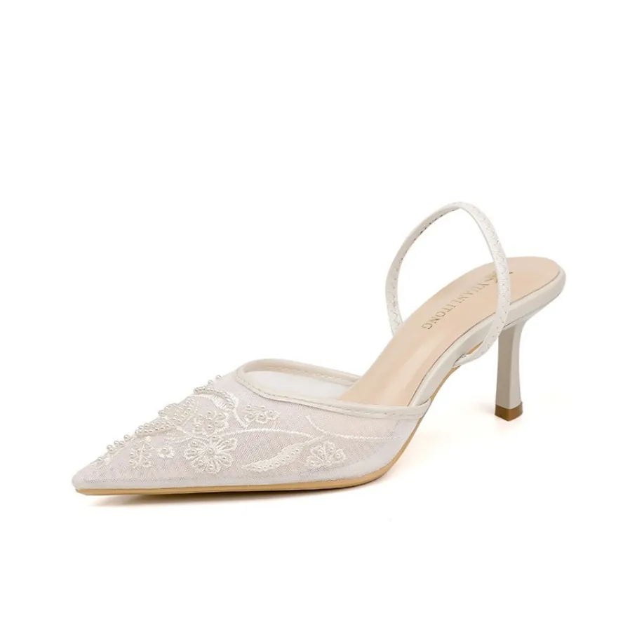 Aimilian Высокие каблуки Женские Белые