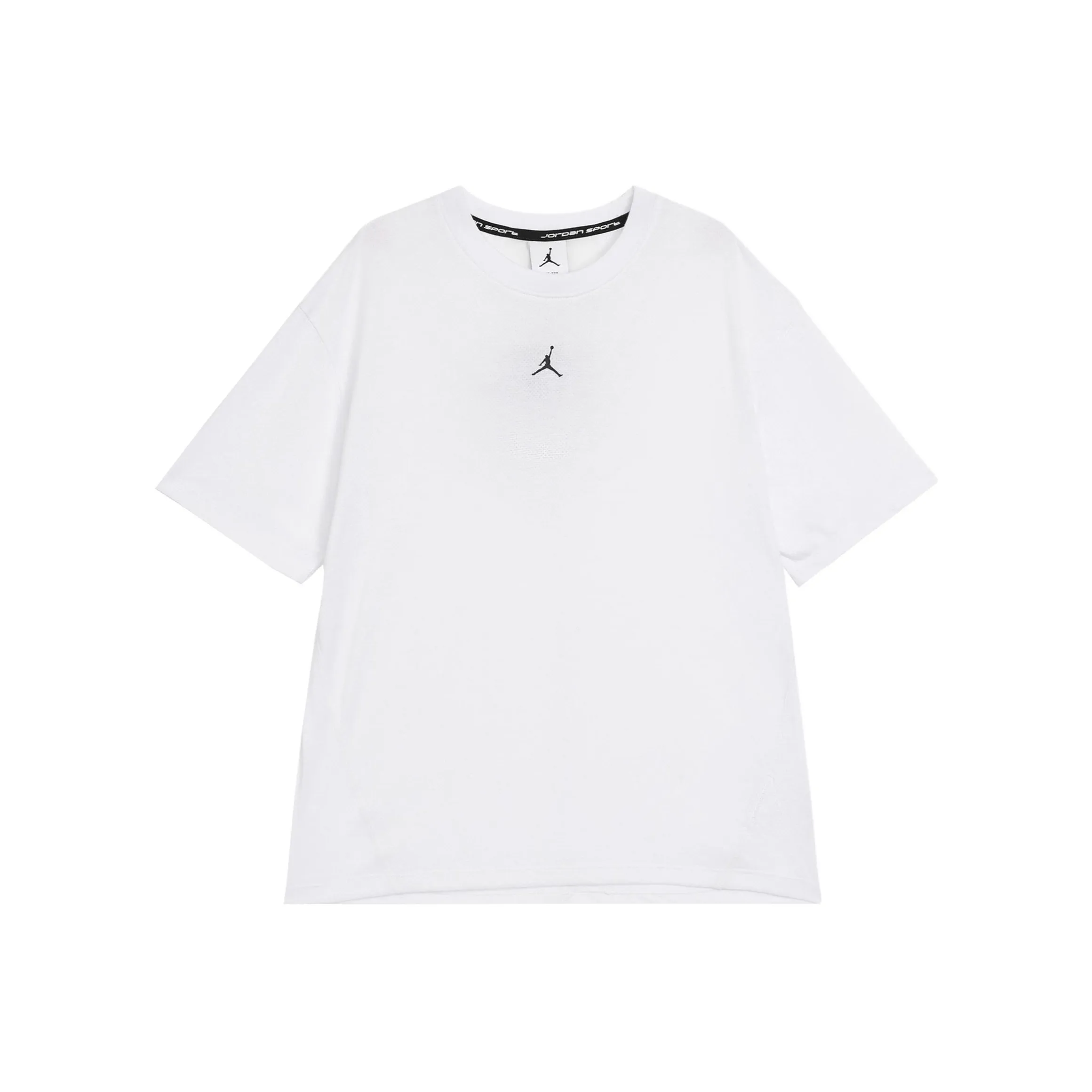 Jordan Drop Shoulder Sleeve T Shirt Women's White