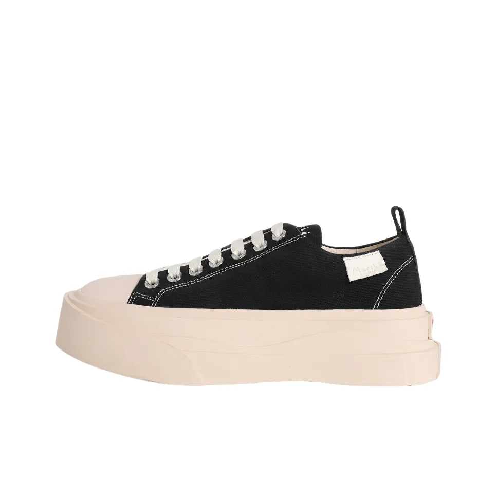 MARCHE STUDIOS Устойчивые к истиранию Низкие кеды Унисекс Черные
