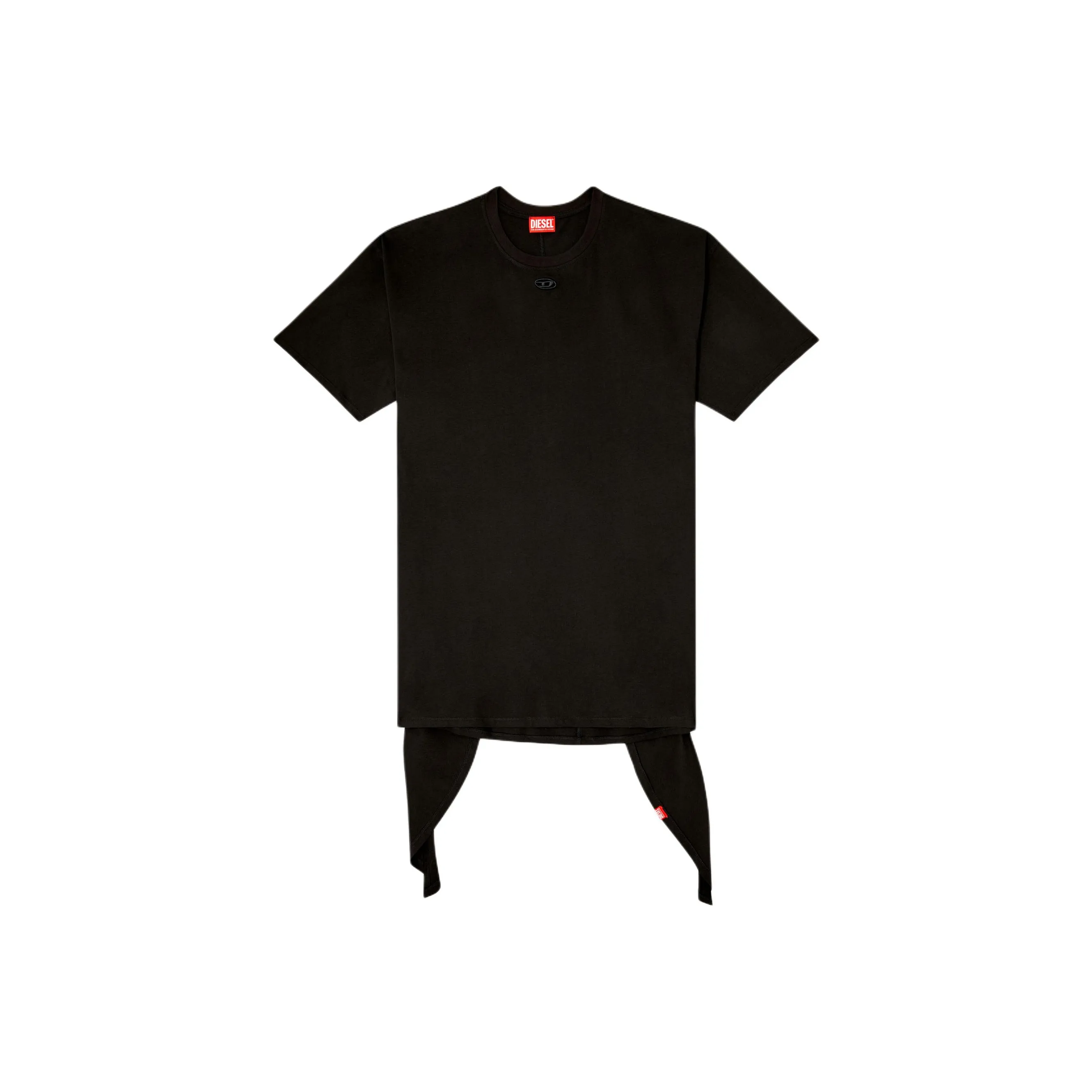 DIESEL D Eivor Tie Front T Shirt Dress