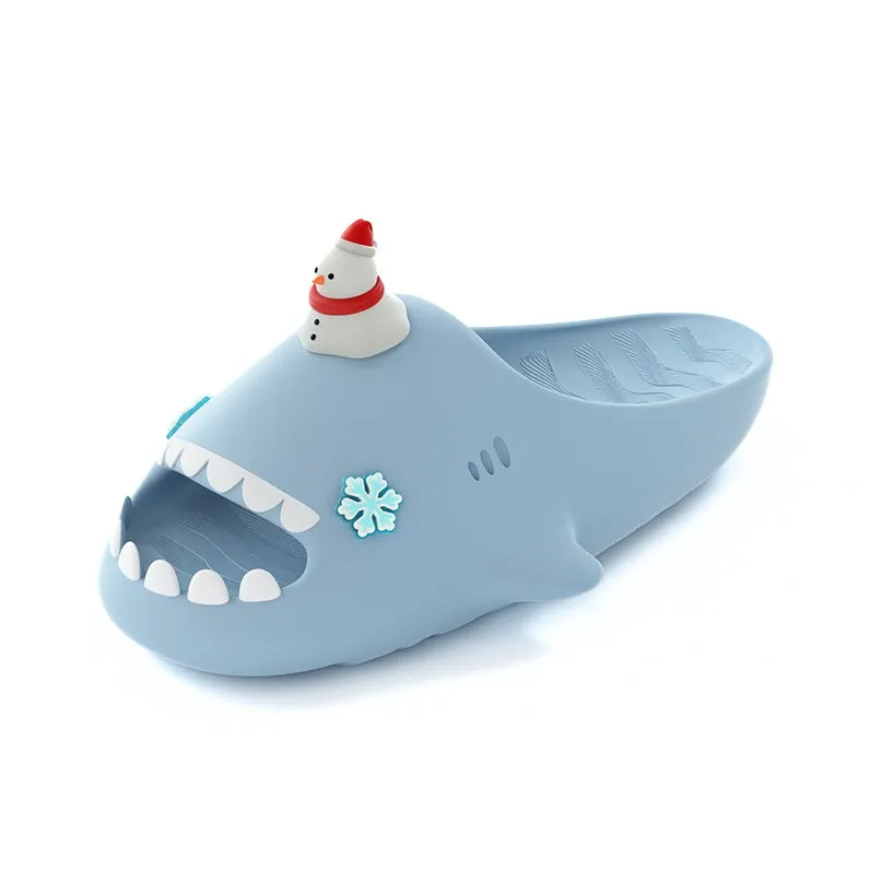 HelloSlippers Sharkicks Christmas Snowman Слипоны Унисекс