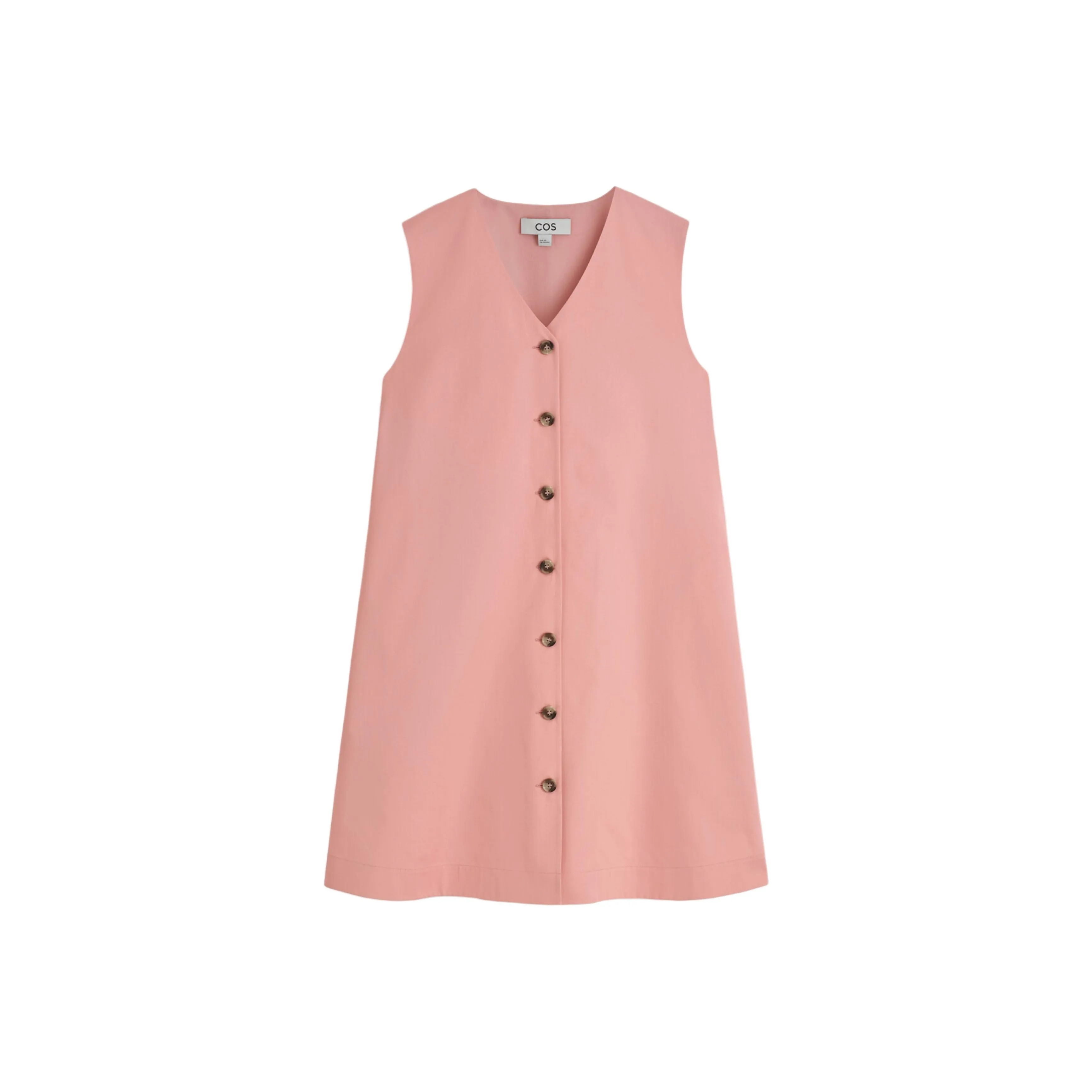 COS Розовые Женские Платья без рукавов