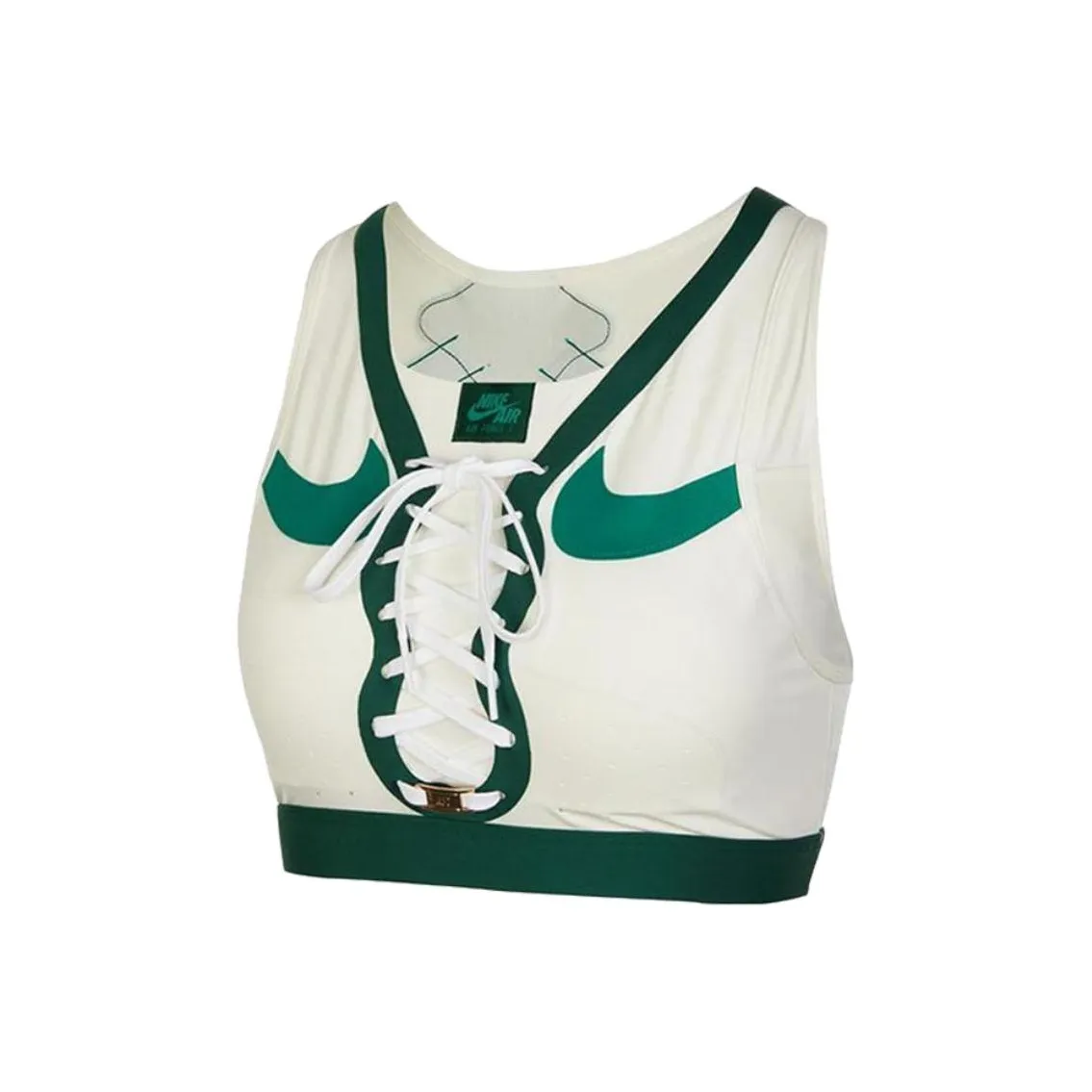 Nike Air Force 1 Dri Fit Sports Underwear Women's White Green