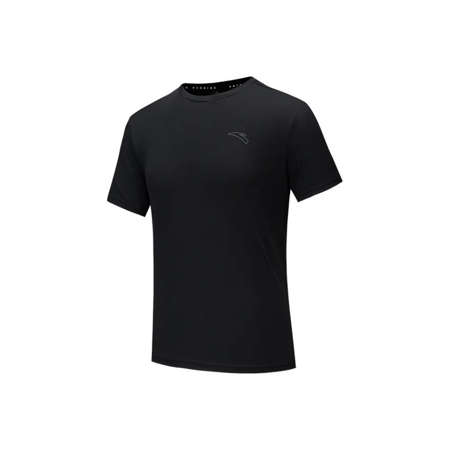 ANTA RUNNING Collection Т-рубашка Мужская Основная Черная