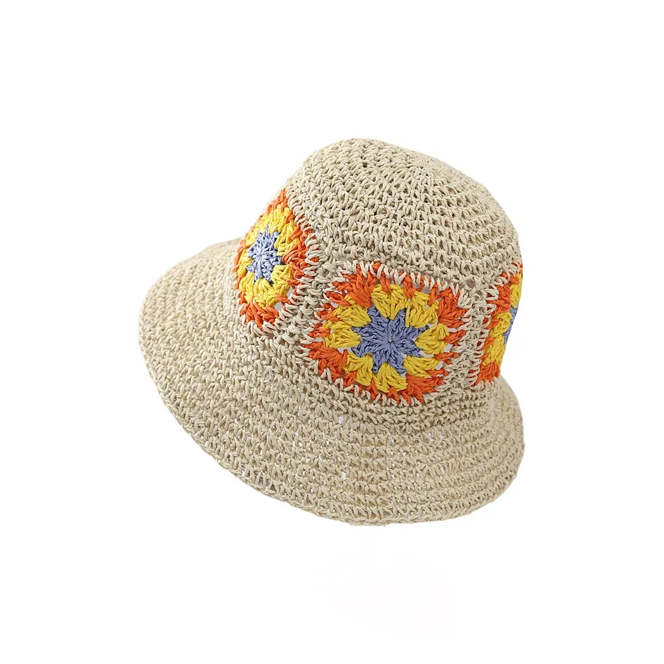 BOOLFEN Папирус Шляпы ведра Женские