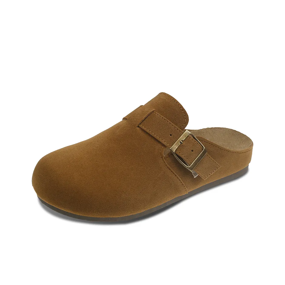 JINDUN Антизапахивающие Устойчивые к истиранию Домашние тапочки Женские Коричневый