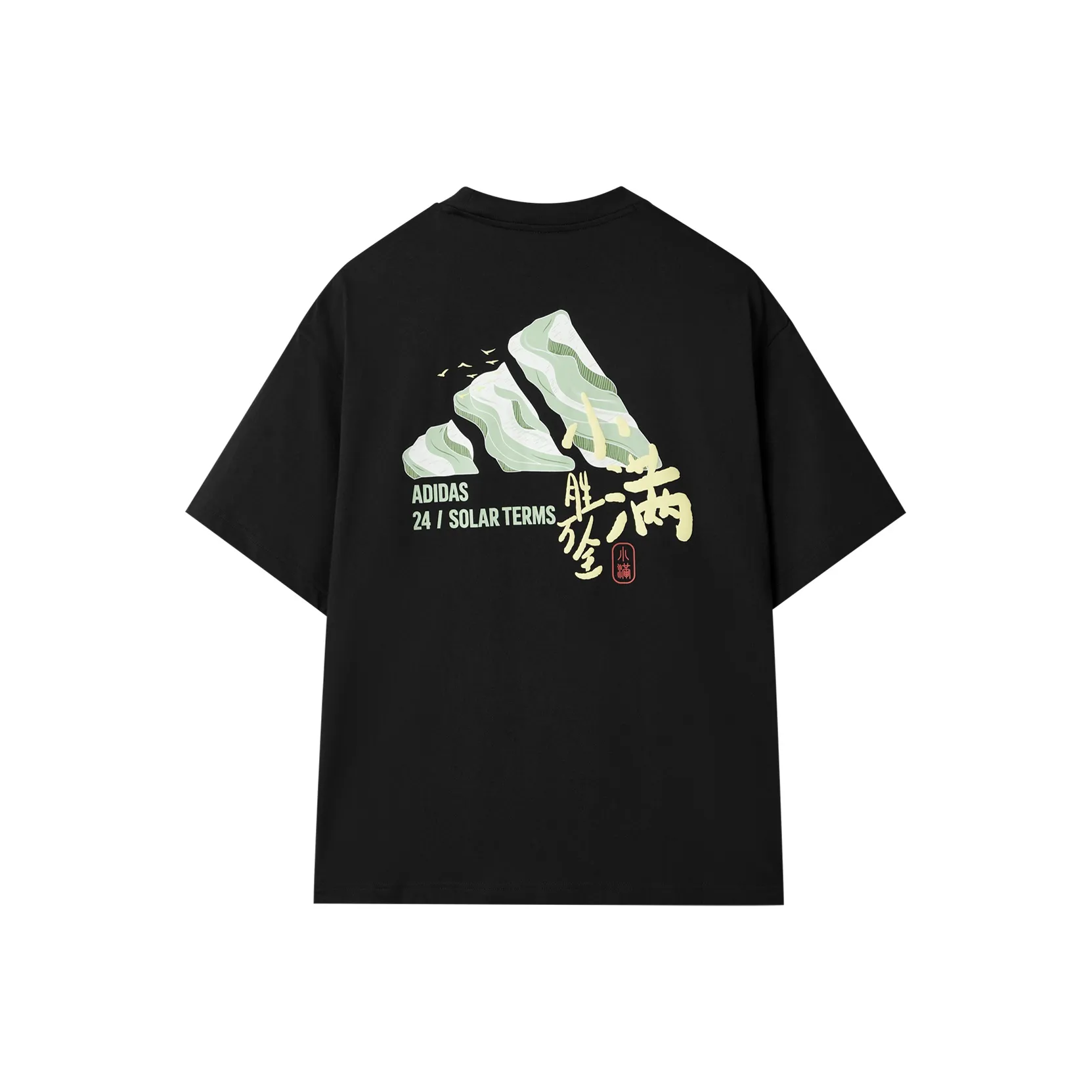 Adidas Черная Унисекс Футболка