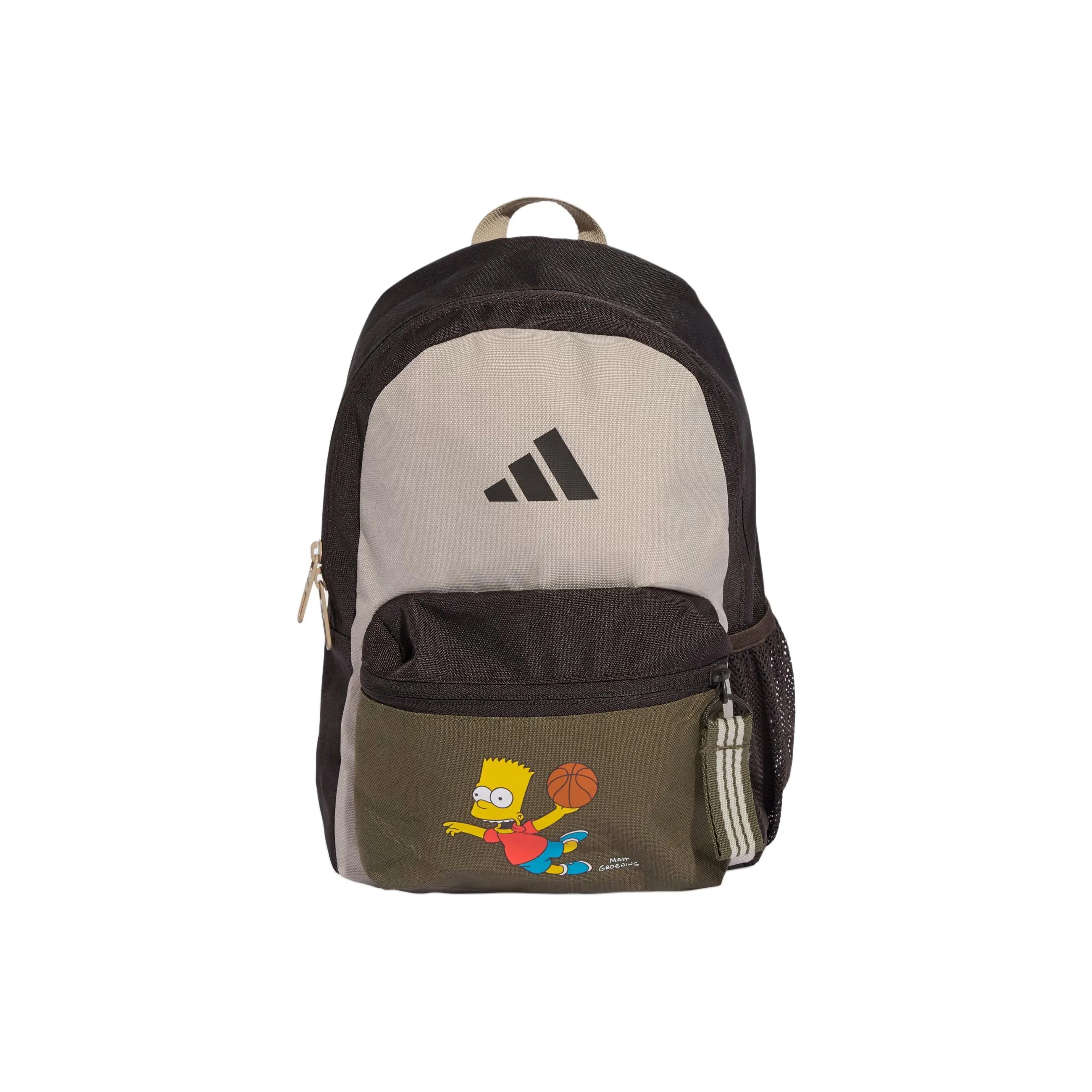 Adidas Полиэстер Рюкзак Детский Ночной Коричневый Оливковый слой Магический Бежевый