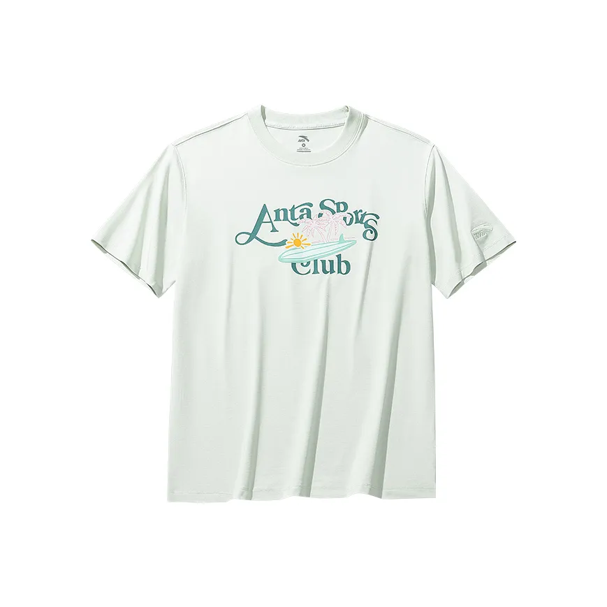 Anta Life Collection T Shirt Women's Water Mountain Green