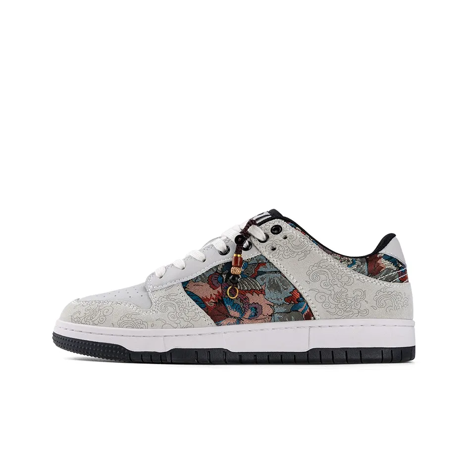 Mr.A Country Style Series Низкие кроссовки для скейтбординга Мужские Dunhuang с рисунком
