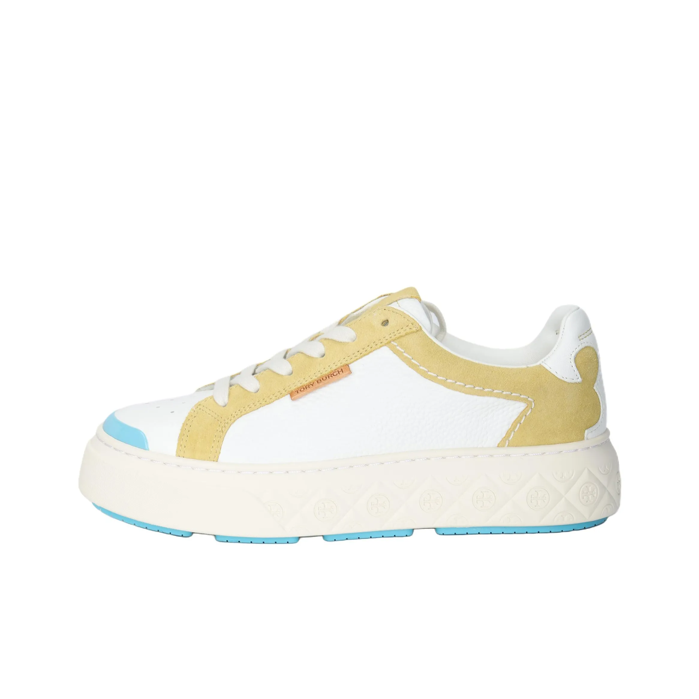 TORY BURCH Ladybug Low Топ Скейтборд Кроссовки Женские Желтые